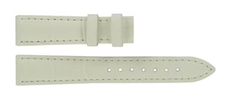 Certina Klockarmband C610019068 Läder Vit 16mm