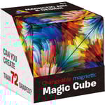 3D Magisk Kub, Infinity Flips Magnetiska Kuber 72 Former Fidget Leksak för Barn Vuxna Anti Stress Formförändrande Box Pussel Leksaker (Färg B)