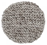 Brafab - Pego Sittdyna Rund 36 cm Ljusgrå