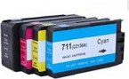 Tonerweb HP Designjet T120 ePrinter - Blekkpatron, erstatter Blekkpakke 711XL BK/C/M/Y 130A/131A/132A/133A (73/26 ml) 1P7110 77675