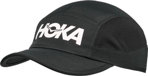 Hoka Run Hat U Löparkeps Black, OZ