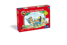 HUCH! Le Petit Corbeau Socke Puzzle pour Enfant 3 Puzzles de 49 pièces