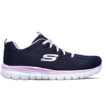 Shoes Skechers Graceful Get Connected Size 5 Uk Code 12615-NVPK -9W