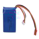 Universal litiumbatteri 7,4v 1100mah Passar för Wltoys A949 A959 A969 A979 K929 RC-modellbilar