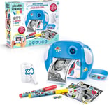 Photo Creator Kids Instant Digital Camera Blue Space with Built-In Printer