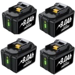 Makita 18V Batteriladdare, Kompatibel med BL1850B och BL1860, Snabbladdning för Elverktyg, Svart