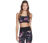 Skechers Women's Gosculpt Leopard Longline Sports Bra, Serenity Leopard Print, XL EU