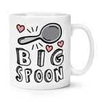 Big Spoon 10oz Mug Cup Valentine's Day Happy Wife Boyfriend Love Girlfriend Joke