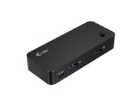 I-Tec Universal Kvm Hubb 2X Usb-C + 2X Usb-A 3.0 Port
