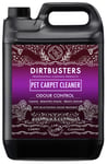 Dirtbusters pet carpet cleaner 5 litre professional carpet and upholstery extraction shampoo solution cleaner with reactivating odour treatment. for all carpet cleaning machines