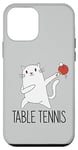 iPhone 12 mini Table Tennis And Pingpong White Cat Outfit Ping Pong Case