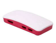 RASPBERRY – Zero official case, Zero/Zero Wireless, bulk, red/white (41015525)