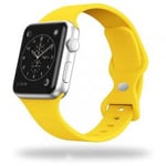 Armband Till Apple Watch i Silikon 38/40/41 MM - Gul - Teknikgrabbarna.se