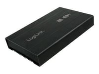 LogiLink USB3.0 HDD Enclosure for 2,5" SATA HDD - Boitier externe - 2.5" - SATA 3Gb/s - 300 Mo/s - USB 3.0 - noir