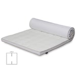 H-split bäddmadrass - 180x200 cm 5 cm hög - NASA Memoryfoam - Ergonomisk bäddmadrass - Borg Living