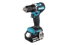 Makita DDF487RFE3 - bor/driver - ledningfri - 2-hastigheders - 3 batterier