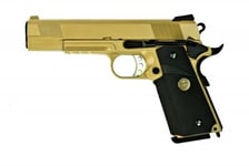 WE 1911 M.E.U. Tan GBB Pistol With Rail