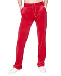 Juicy Couture Del Ray Classic Velour Pant Pocket Design W Astor Red (Storlek S)