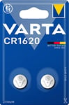 Varta CR1620 Lithium Battery Pack of 2