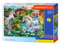 Puzzle 300 Unicorn Garden CASTOR