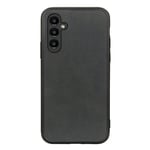 Samsung Galaxy A14 5G Cowhide Texture skal - Svart