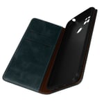 Xiaomi Poco C40 Case Faux Leather Shiny Wallet and Video Stand Navy