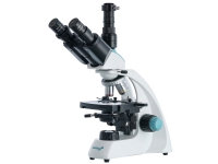 Levenhuk 400T, Optiskt mikroskop, Svart, Vit, Metall, 0 - 55 mm, 0 - 20 mm, 1000x