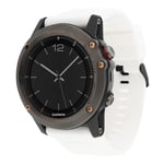 Garmin Fenix 3 / 3 HR / 5X silicone watch band - White