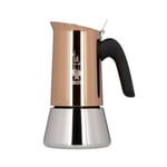 Bialetti - Venus Espresso Maker Stainless Steel/Copper 4 Cup