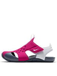 Nike Sunray Protect 2 Children's Sandals - Pink, Pink