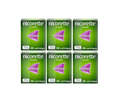 Nicorette Inhalator 15mg (36 Cartridges) x 6
