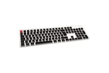 Glorious PC Gaming Race ABS Keycaps - 105 ST., Black, ISO, PT-