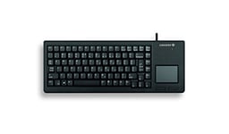 CHERRY G84-5500LUMDE-2 Touch Pad Compact Keyboard - Black
