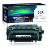 Tonerweb HP LaserJet P 3015 DN - Tonerkassett, erstatter Sort 55A (6.000 sider) 8P2550ZD-CE255A 21849