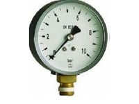 Afriso Värmemätare Rf 63 Ax Ø = 80Mm 0- 4Bar 1/2" Kl. 2.5 - 63562