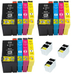 15 NON-OEM 27XL ink For Epson WF-7610DWF WF-7620DTWF WF-7620TWF WF-7710DWF