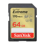 SanDisk SDXC Extreme 64GB minneskort    