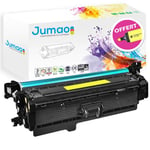 Toner type Jumao compatible pour HP Color LaserJet Pro MFP M277dw, Jaune 2300 p