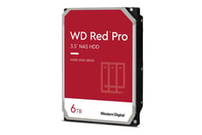WD Red Pro WD6005FFBX - 6 TB - HDD - 7200 rpm - SATA 6Gb/s