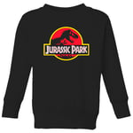 Jurassic Park Logo Kids' Sweatshirt - Black - 3-4 Years - Black
