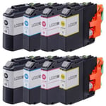 8 NON OEM LC223 ink for Brother MFC-J5625DW MFC-J5720DW MFC-J680DW MFC-J880DW