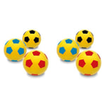 Eayoly Mini Sport - Ballon Soccer en Mousse 1,6 po,Jouet Football en Mousse  éponge PU, Mini Sport pour Jouet fête pour Enfants, Lot 12