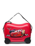 Dream2Go Ride-On Suitecase Disney Minnie Glitter Accessories Bags Travel Bags Red Samsonite