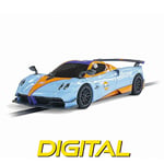 Scalextric Digital Slot Car C4335 Pagani Huayra BC Roadster - Gulf Edition