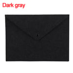 File Folder Document Bag Paper Holder Dark Gray