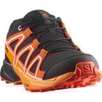 Salomon Speedcross Junior Black/Cherry Tomato/Turmeric 39 - Fri frakt