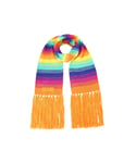 Kurt Geiger London Womens Rainbow Scarf - Multicolour - One Size