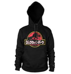 Jurassic Park - Japanese Distressed Logo Hoodie, Hoodie