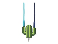 Bigben Connected Cactus - Répartiteur audio - mini jack stéréo mâle pour mini jack stéréo femelle - vert