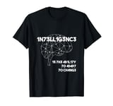 INTELLIGENCE IS THE ABILITY TO ADAPT TO CHANGE 1N73LL1G3NC3 T-Shirt